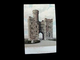 Vintage Postcard Bancroft Tower Natural Stone Granite Worcester MA 1907 ... - £4.69 GBP