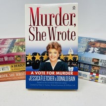 Lot of 7 Murder She Wrote Jessica Fletcher Donald Bain PB Mystery Suspense - $14.84