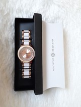 Avon &quot;Pretty Chic Bracelet Watch&quot; (Quartz Movement &amp; Bracelet / Link Band) White - $23.16