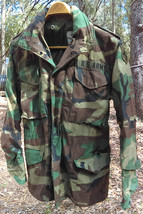 US Military Cold Weather M65 Field Jacket Woodland Camo 8415-01-099-7827 - £26.73 GBP