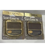 2 L&#39;oreal Soft Effects Eye Color Shadow - Bark Matte - 0.08 oz - $27.16 CAD