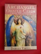 Archangel  Oracle 2004 Collector&#39;s Edition Doreen Virtue 45pc Card Deco &amp; Book - £59.33 GBP