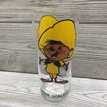 Pepsi Speedy Gonzales Bros 1973 Looney Tunes Glass Collector Series Ex C... - $11.87