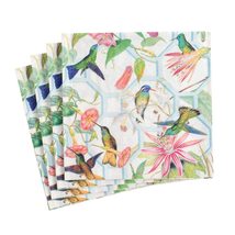 Caspari Hummingbird Trellis Paper Dinner Napkins - 80 Count - £9.16 GBP+