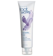 AVON Foot Works Beautiful Lavender Clay Mask (3.4 fl oz) ~ NEW SEALED!!! - £9.58 GBP