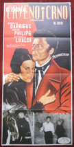 1954 Original Movie Poster La Rouge Et Le Noir 2 Autant-Lara Stendhal G. Philipe - £74.42 GBP