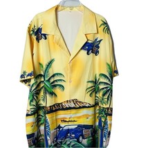 Mens Hawaiian Shirt Beach Wear Summer Party Casual Camp Button Down Size... - £31.01 GBP