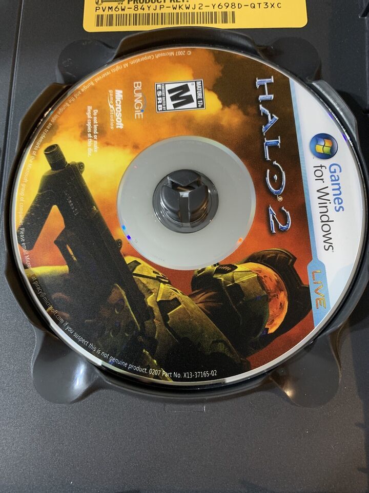 Halo 2 Computer PC CD Rom Game-Rare-SHIPS N 24 HOURS Item image 6
