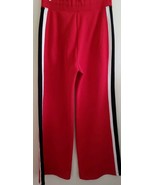 Hollister Brand ~ Red w/Side-Stripe ~  Sweatpants/Casual Pant ~ Size Ext... - $498.41 MXN