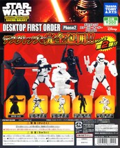 Arts Star Wars Characters Gacha Galaxy Desktop First Order Phase 2 Full Set 5pc - £31.33 GBP