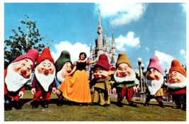 Snow White and the Seven Dwarfs Walt Disney World Florida Postcard - £5.24 GBP