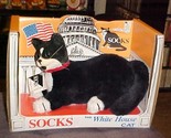 SOCKS THE WHITE HOUSE CAT Plush Toy With Box Tags Street Kids Corp 1993 - $24.74