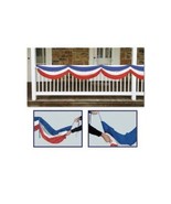 Patriotic Fabric Bunting Size: 5&#39; 10&quot; (cp) J28 - £93.02 GBP