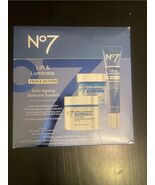 No7 Lift &amp; Luminate Triple Action Skincare System with Day Cream, Night ... - $87.31 CAD