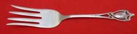 Monticello by Lunt Sterling Silver Cold Meat Fork 7 5/8&quot; - £84.99 GBP