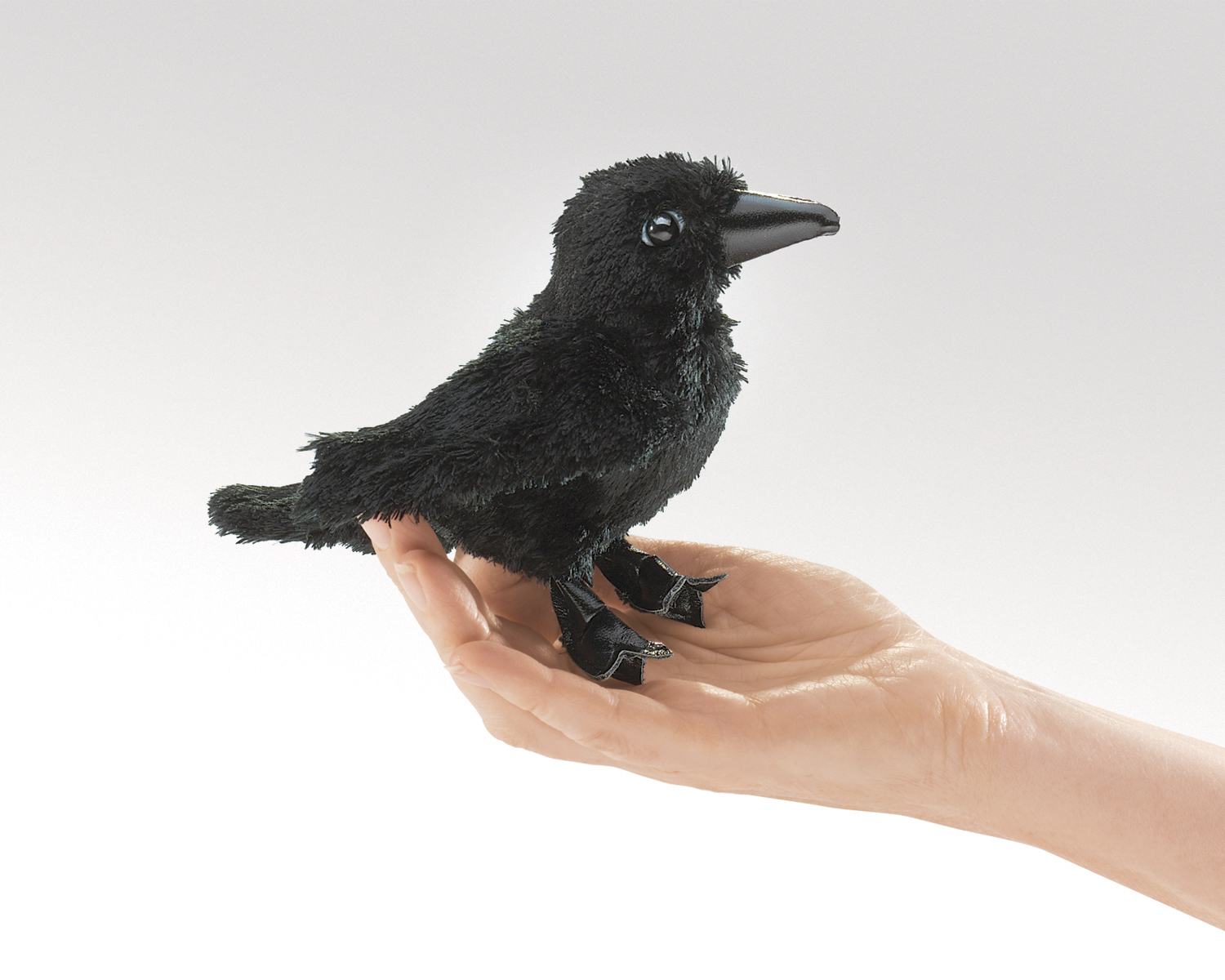 Mini Raven Finger Puppet - Folkmanis (2698) - $9.44