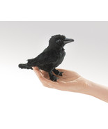Mini Raven Finger Puppet - Folkmanis (2698) - $173.96 MXN