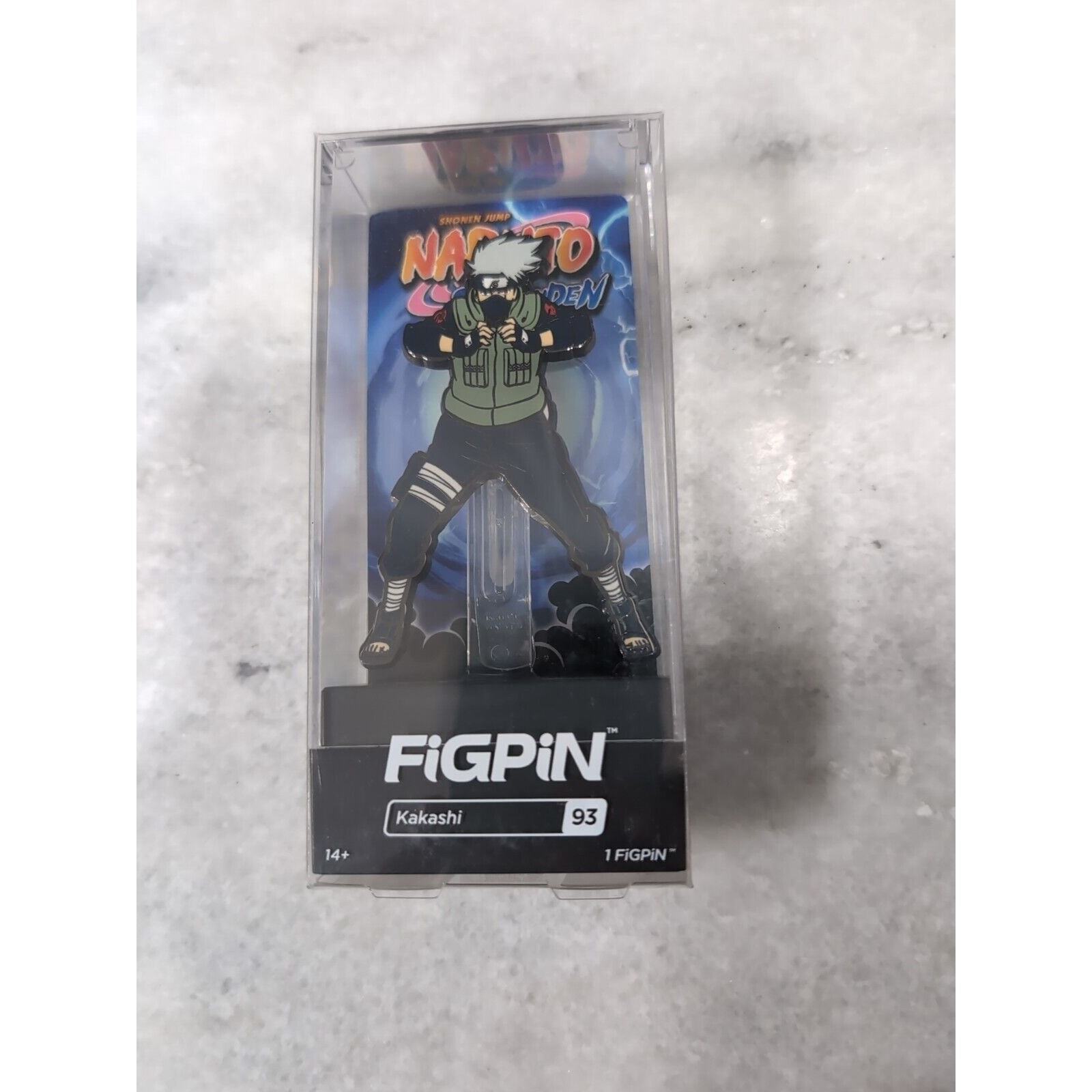 FiGPiN #93 Naruto Shippuden: Kakashi Collectible Pin, Premium Display Ca... - $19.80