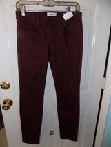 Sonoma Stretch Skinny Leg Colored Decadent Chocolate Wash Size 4 Women's... - $26.10