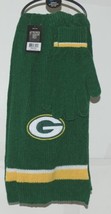 Green Bay Packers Chenille Scarf Glove Gift Set New With Tags - £23.91 GBP