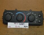 98-04 Dodge Interpid Temperature AC Climate 04698198ABB Control 754-22 bx19 - $14.69