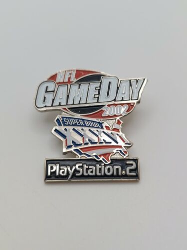 Primary image for NFL Game Day 2002 Super Bowl XXXVI PlayStation 2 Vintage Enamel Pin