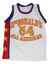 Kwame Brown #54 McDonald's All American New Men Basketball Jersey White Any Size image 4