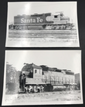 2 Atchison Topeka &amp; Santa Fe Railway Railroad ATSF #3620 GP39-2 Locomotive Photo - £11.70 GBP