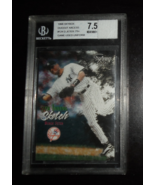 1998 Skybox Dugout #124 Derek Jeter uniform card - £16.08 GBP