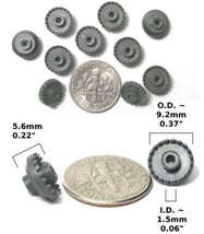 12pc Orig. Aurora Afx G+ G-PLUS Ho Slot Car 20T Plastic Crown Gear Ds 8878 Unused - £22.11 GBP