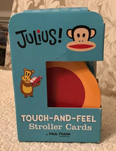 Julius! Touch and Feel Stroller Cards by Paul Frank - New in Box - £9.34 GBP