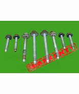 OEM 2007-2015 audi q7 REAR sub frame carrier bolt set of 8 mounting hard... - €65,13 EUR