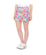 NWT GOTTEX Aqua Hot Pink Yellow Floral Golf Tennis Nikki Ruffle Skort S ... - $704.27 MXN