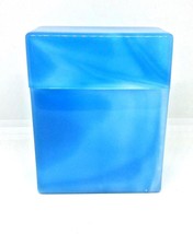 Fujima Teal Blue King Size Flip Open Cigarette Case - Holds 30 Cigarettes! - $8.90