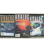 Analog Science Fiction Magazine 3 Issue Lot 1998 January February October - £10.89 GBP