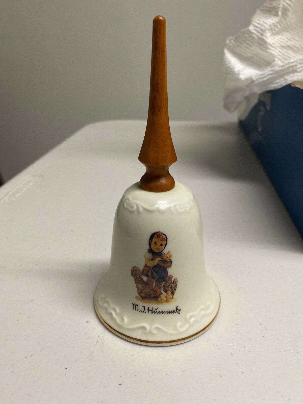 Hummel Goebel  " Feeding Time "  Bell  -  Excellent Condition - $14.01