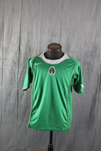 Team Mexico Soccer Jersey (Retro) - 2004 Home Jersey by Nike - Men&#39;s Large - $75.00