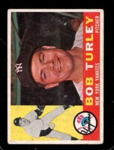 1960 Topps #270 Bob Turley Vg Yankees *NY11355 - £2.69 GBP