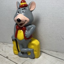 Chuck-E-Cheese Pizza Winking Mouse Coin Penny Piggy Bank Figurine 1980’s - $29.69