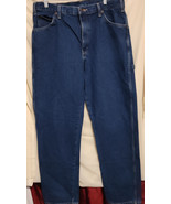 DICKIES Carpenter Jean Workwear Pant Size 36X34 Relaxed Fit Straight Leg - £14.80 GBP