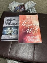 Lot Of Two Religious Books The Power Of  A Praying Wife &amp; Military Bible Challen - £5.05 GBP