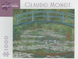 Claude Monet 1000 Piece Puzzle The Japanese Footbridge - $17.65