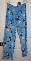 Despicable Me Minions Pattern Blue Sleep Lounge Pants size Adult Medium - £15.81 GBP