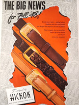 1948 Original Esquire Art Advertisements HICKOK Mens Style Park Tilford ... - £5.00 GBP