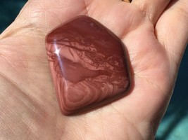 Mexican Red Imperial Jasper Freeform 40x33 mm Cabochon Gemstone Dietz Je... - £26.58 GBP