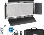 Neewer Advanced 2.4G 1320 LED Video Light with Barndoor, Dimmable Bi-Col... - $255.99