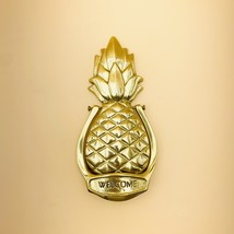 Vintage Solid Brass Pineapple Door Knocker Welcome Handle with Hardware - $28.45 CAD