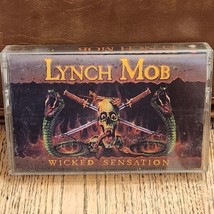 Lynch Mob Wicked Sensation Cassette Tape Tested Complete Hard Rock 1990 - £10.10 GBP