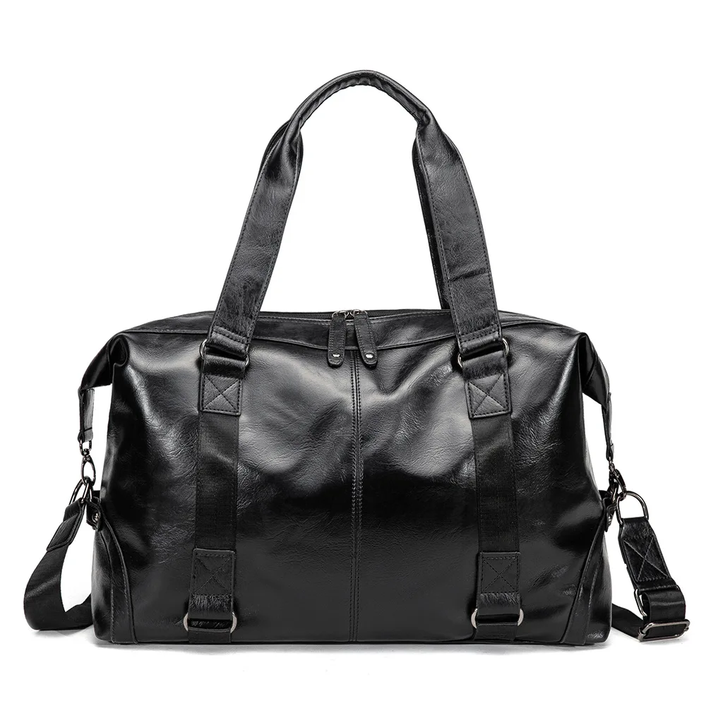 PU Leather Briefcase Bag Travel Suitcase Messenger Shoulder Tote Back Handbag La - $56.00