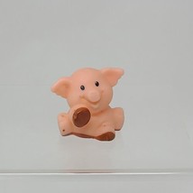 Fisher Price Little People PINK MUDDY FARM PIG for STABLE Zoo Ark 1997 - $7.91